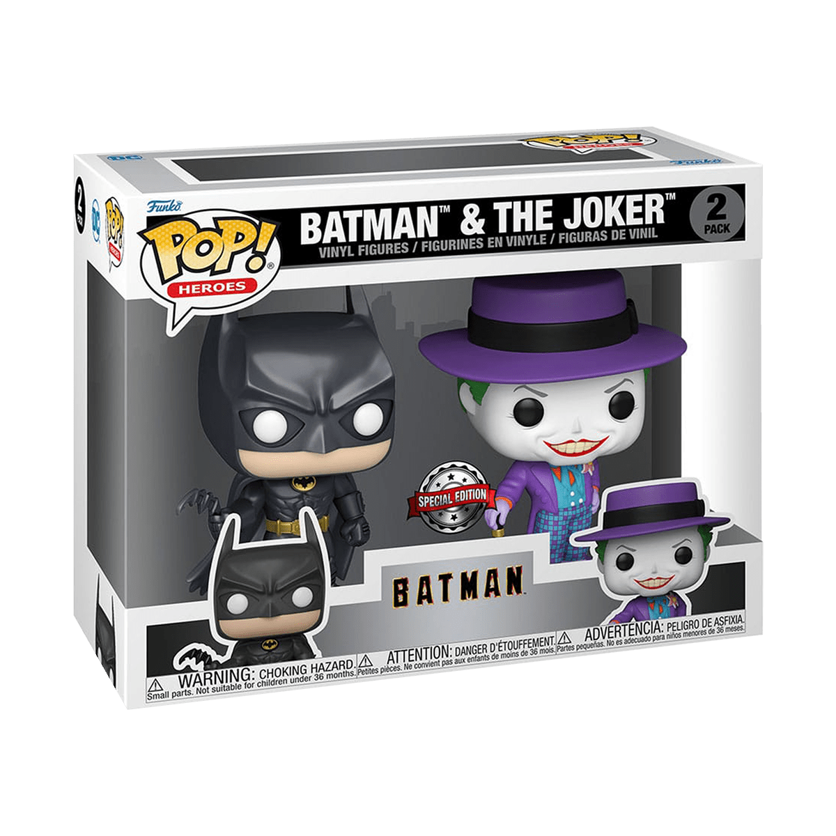 Funko POP! Batman & The Joker 2-Pack - DC Comics - Cardmaniac.ch
