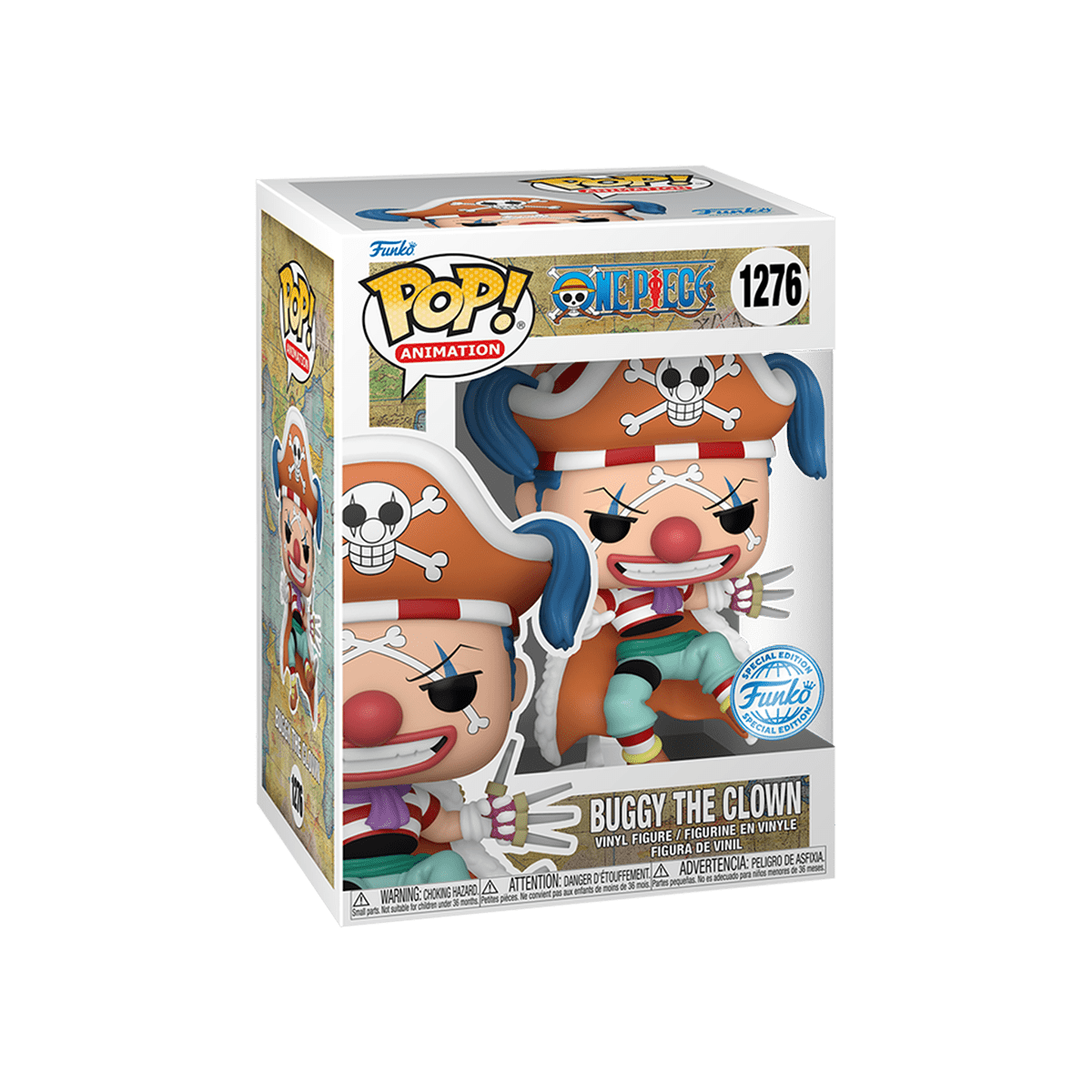 Funko POP! Buggy the Clown #1276 - One Piece - Cardmaniac.ch