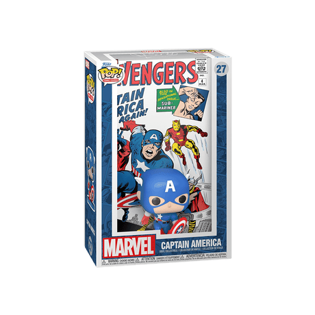 Funko POP! Comic Covers Captain America #27 - Marvel - Cardmaniac.ch