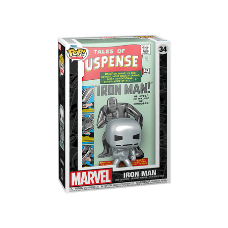 Funko POP! Comic Covers Iron Man Tales of Suspense #34 - Marvel - Cardmaniac.ch