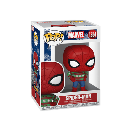 Funko POP! Holiday Spider-Man in Ugly Sweater #1284 - Marvel - Cardmaniac.ch