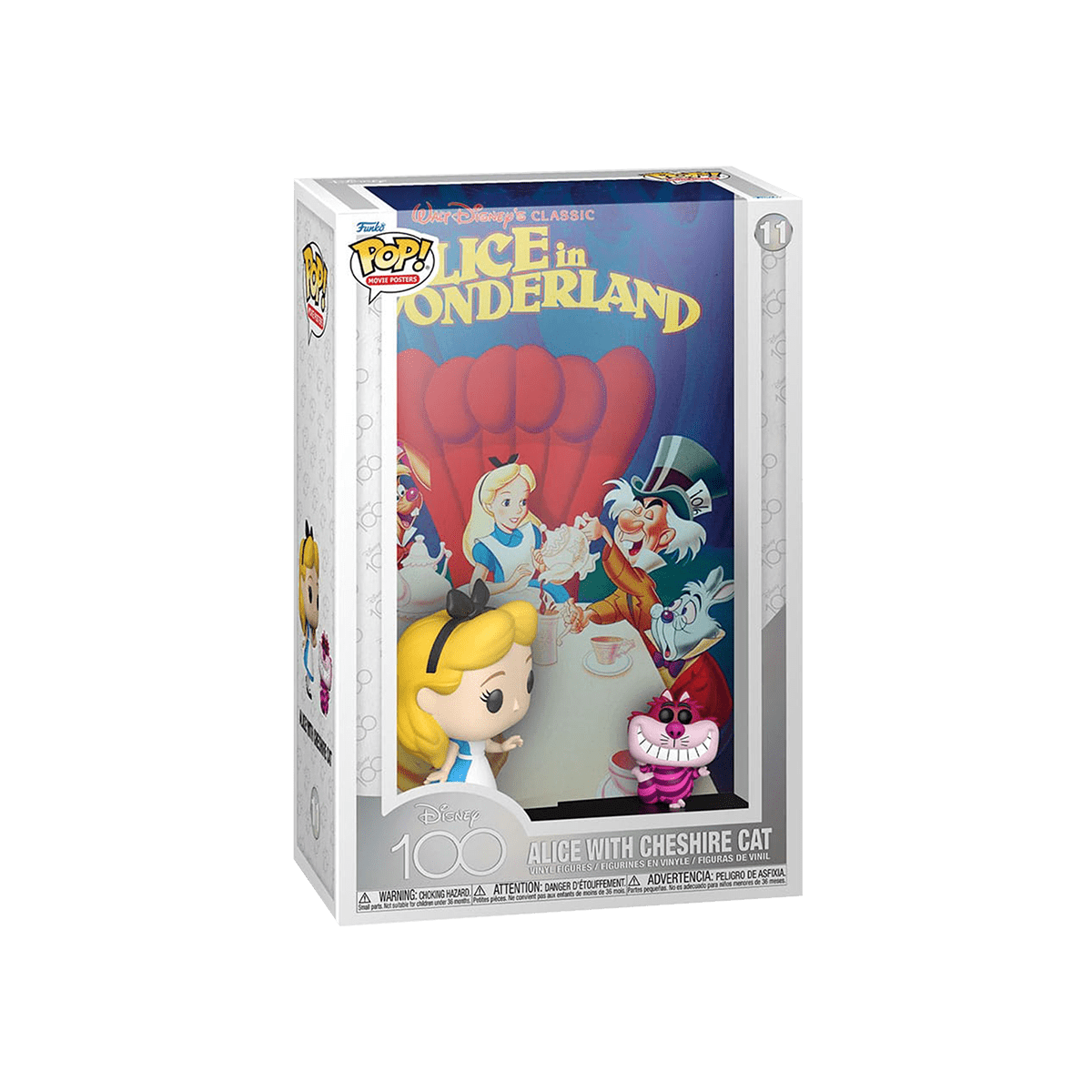 Funko POP! Movie Poster & Figur Alice in Wonderland #11 - Disney100 - Cardmaniac.ch