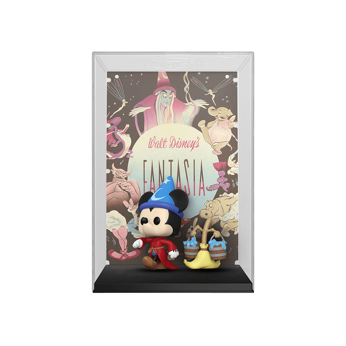 Funko POP! Movie Poster & Figur Fantasia - Sorcerer's Apprentice Mickey #07 - Disney100 - Cardmaniac.ch