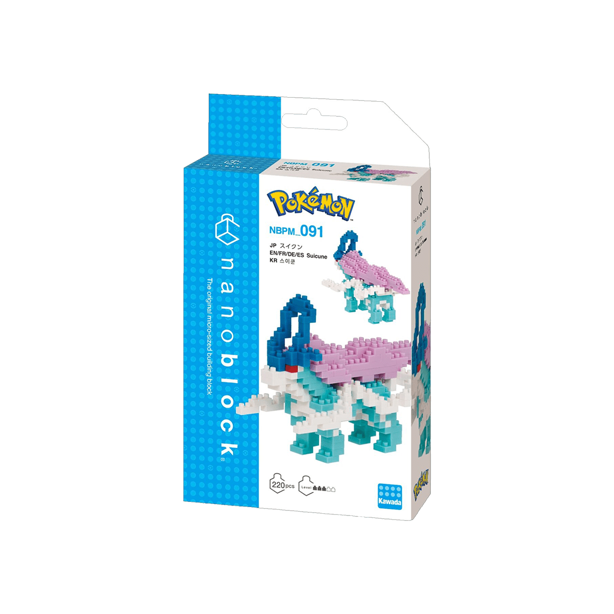 Nanoblock Pokémon - Suicune 091 - Cardmaniac.ch