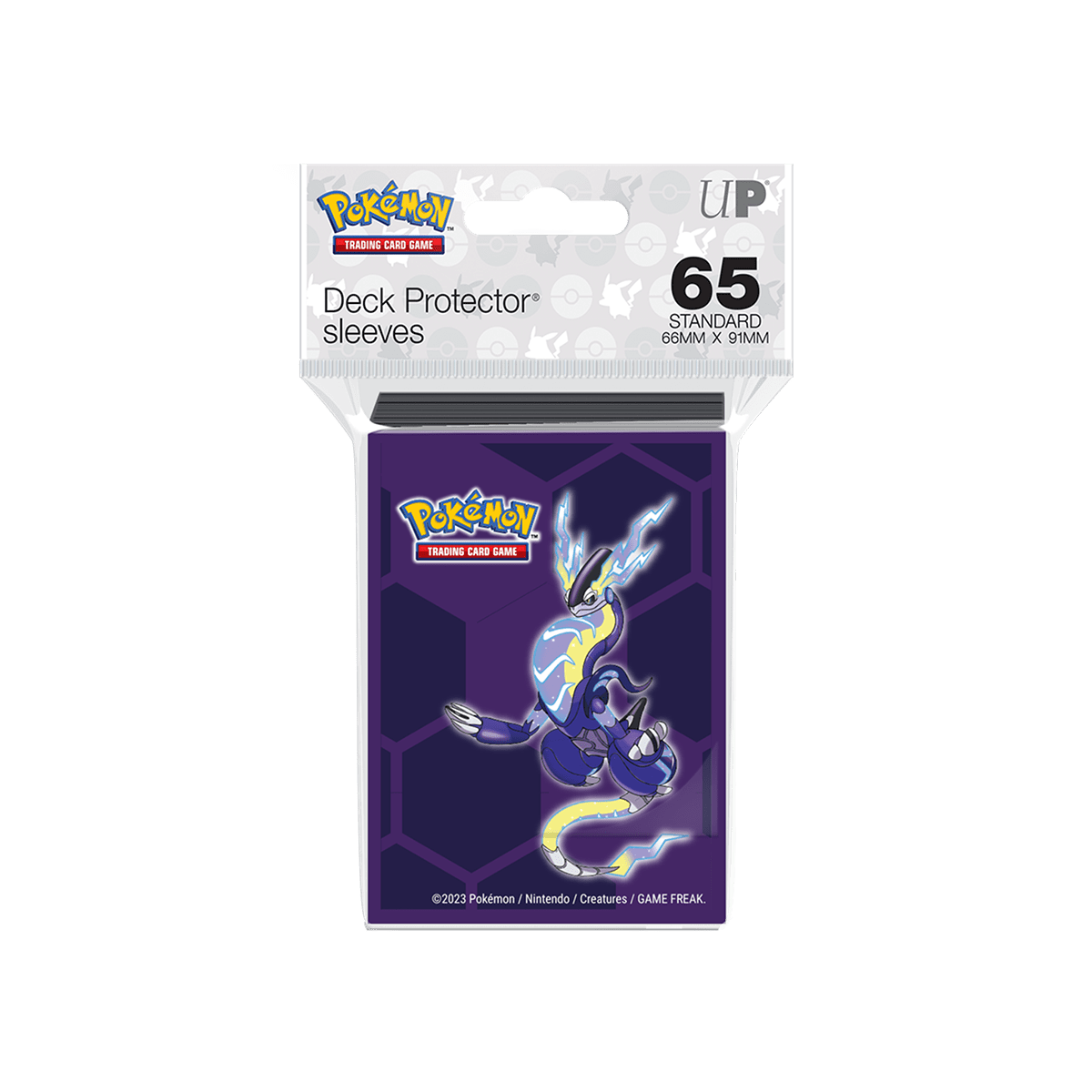 Pokémon - Miraidon Deck Protector Sleeves (65 pcs.) - Cardmaniac.ch