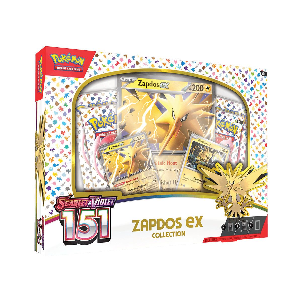 Pokémon TCG - 151 Zapdos ex Collection - Cardmaniac.ch