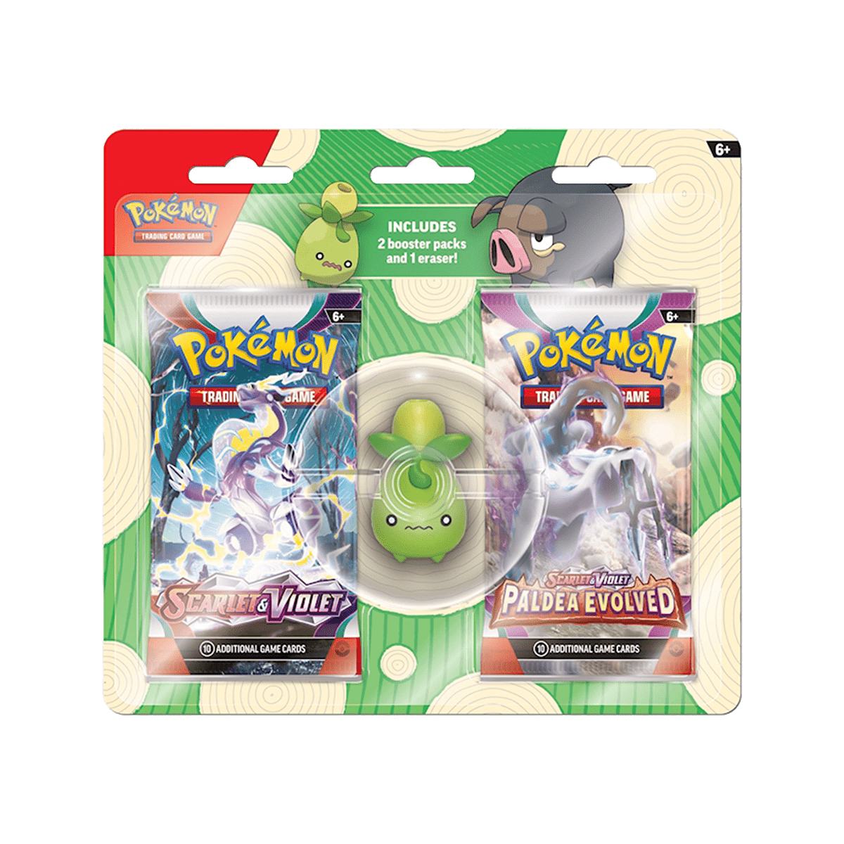 Pokémon TCG - Back to School Eraser Blister 2023 - Cardmaniac.ch