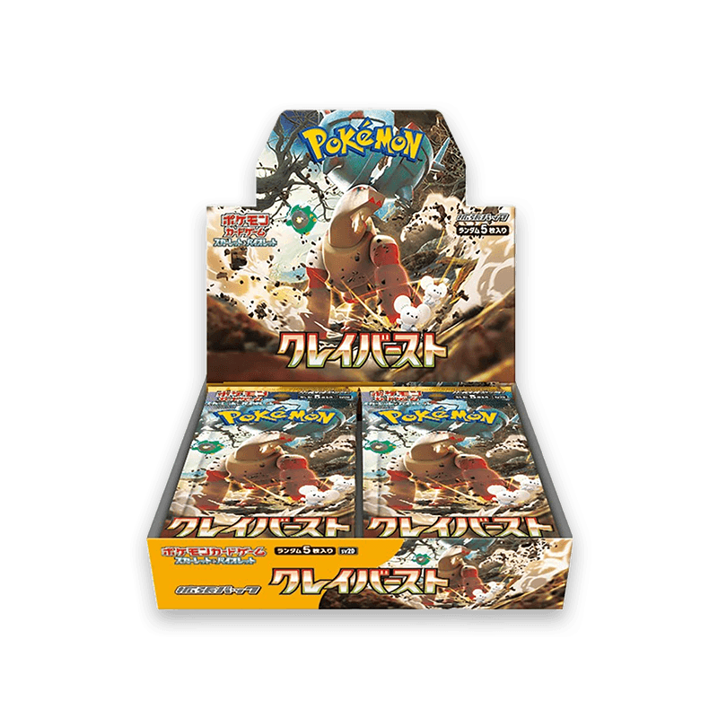Pokémon TCG - Clay Burst Booster Box - Cardmaniac.ch