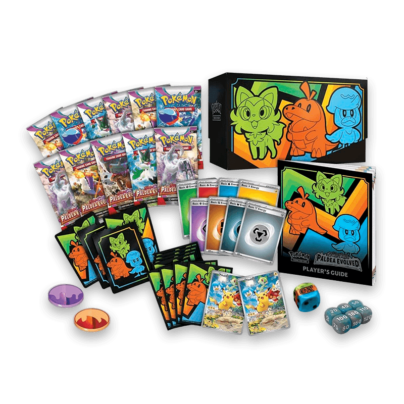 Pokémon TCG - Paldea Evolved Elite Trainer Box - Cardmaniac.ch