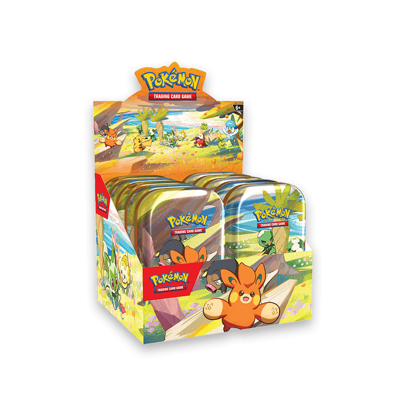 pokemon trading card game kanto friends mini tin Pokémon TCG