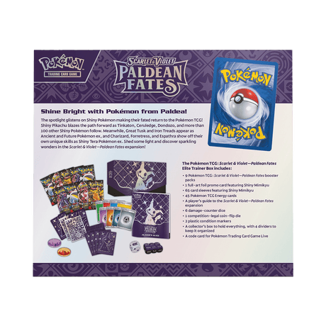 Pokémon TCG - Paldean Fates Elite Trainer Box - Cardmaniac.ch