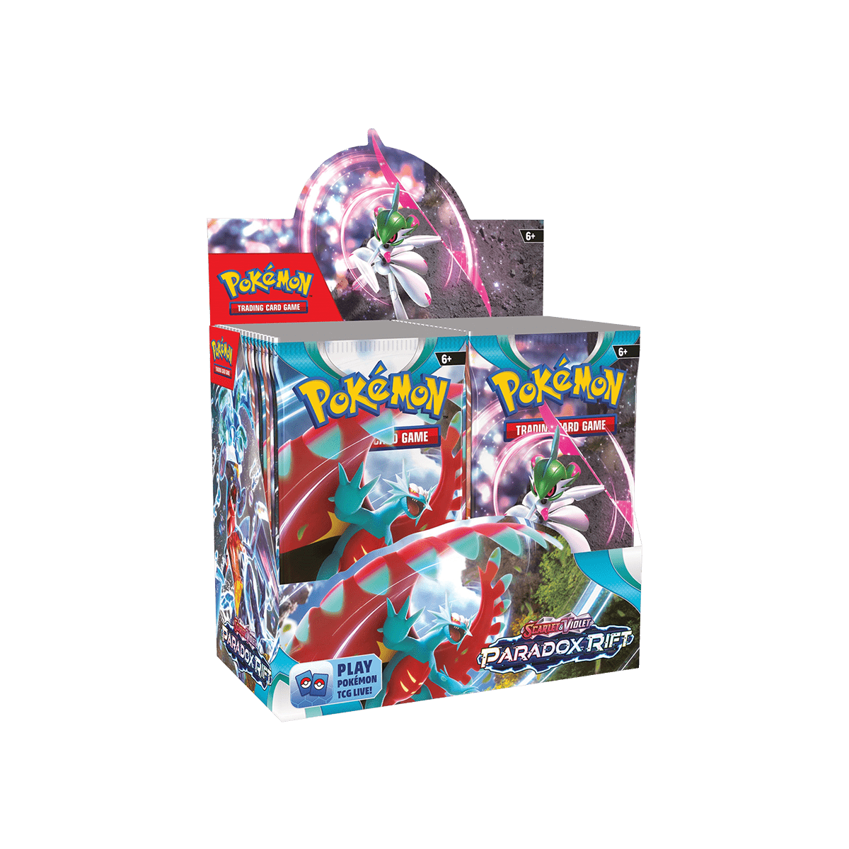 海外　英語版　POKÉMON　PARADOX RIFT 新品未開封　BOX Pokemon Paradox Rift Half Booster Box | Scarlet & Violet | Trading