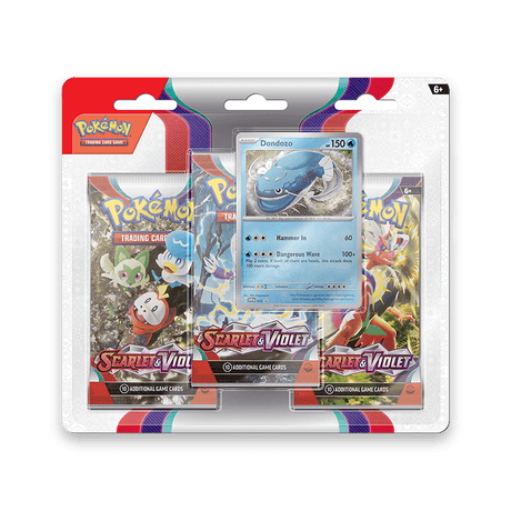 Pokémon TCG - Scarlet & Violet Three Pack Blister - Cardmaniac.ch
