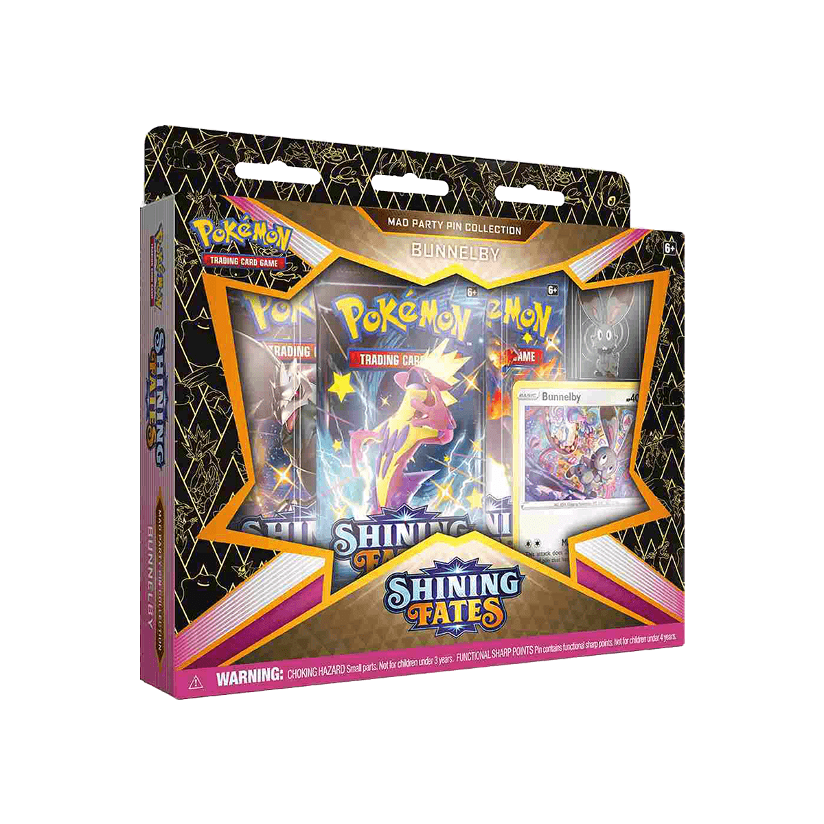 Pokémon TCG - Shining Fates Mad Party Pin Collection - Cardmaniac.ch