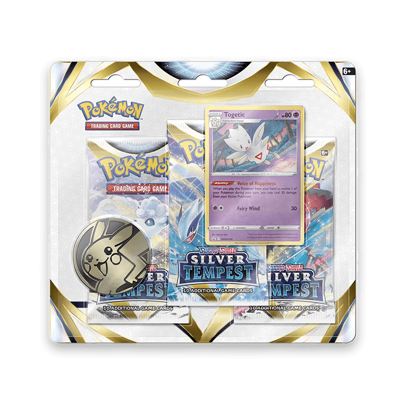 Pokémon TCG - Silver Tempest Three Pack Blister - Cardmaniac.ch