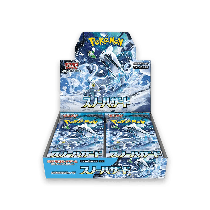 snow hazard booster box Pokémon TCG